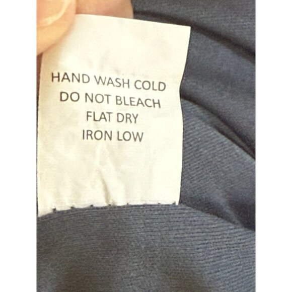 Sienna Sky Slate Blue Spaghetti Strap Wide Leg Cropped Jumpsuit‎ Size M Side tie - Picture 7 of 12